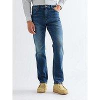 Wrangler Greensboro Regular Straight Jeans - Dark Blue