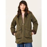 Fatface Women'S Kent Barn Jacket - Olive Green