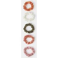 Accessorize 5 Pack Scrunchie Hair Accessories Set