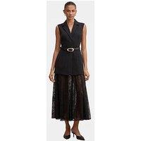 Forever New Shanae Lace Sleeveless Dress - Black