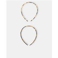 Accessorize 2 X Tort Wiggle Alice Band