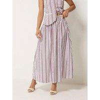 Pixiegirl Petite Stripe Maxi Skirt