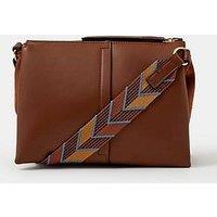 Accessorize Small Cross Body Bag - Brown
