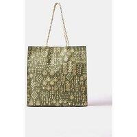 Accessorize North South Foil Print
