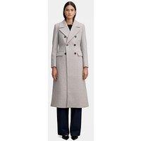 Forever New Hannah Maxi Coat - Grey
