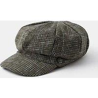 Accessorize City Baker Boy Cap - Grey