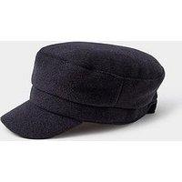 Accessorize Felt Baker Boy Hat - Blue