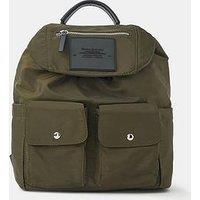 Accessorize Nylon Multi Pocket Backpack - Green