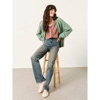 Fatface Womens Carmel Straight Leg Stretch Jeans - Blue