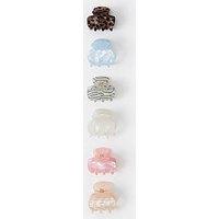 Accessorize 6 X Mini Prep Claw Clips