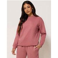 Pixiegirl Petite Basic Sweatshirt - Pink