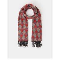 Accessorize Geometric Jacquard Blanket Scarf