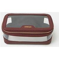 Accessorize Clear Travel Makeup Bag - Red