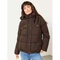 Fatface Short Puffer Chocola