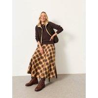 Fatface Freya Check Midi