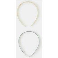 Accessorize Slim Marbled Headband Set 2 Pack