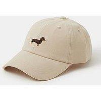 Accessorize Sausage Dog Cap - Cream