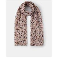 Accessorize Women'S Lightweight Animal Print Scarf - Brown