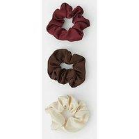 Accessorize Modern Scrunchie Set 3 Pack