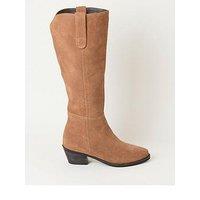 Fatface Knee High Suede Boot