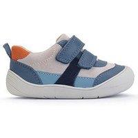 Start-Rite Duel Denim Leather Trainers - Blue