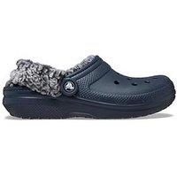 Crocs Mens Classic Fleece Lined Clog - Navy