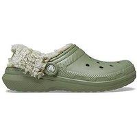 Crocs Mens Classic Fleece Lined Clog - Cargo