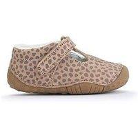 Start-Rite Tumble Taupe Patent Shoes - Beige