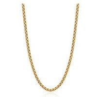 The Love Collection Gold Stainless Steel 22" Necklace