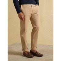 Joules Mens Classic Stretch Chino Trousers - Beige