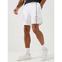 Boss Mens Toc Game 8 Inch Shorts - White
