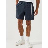 Boss Active Tennis Shorts In Innovative Nova Fabric - Dark Blue