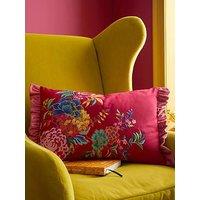 Sophie Robinson Flourish Floral Feather Filled Cushion