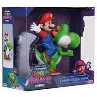 Nintendo The Super Mario Galaxy Movie Mario Riding Yoshi 8"