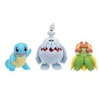 Pokemon Pkw - Battle Figure Set (3Pk: Squirtle #1, Bellossom, & Greavard) W29