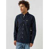 Lyle & Scott Lyle & Scott Plain Oxford Shirt - Navy