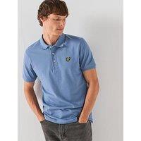 Lyle & Scott Plain Polo Shirt - Blue
