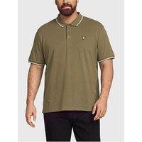 Lyle & Scott Men'S Tipped Polo Shirt - True Olive