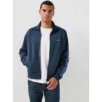 Lyle & Scott Contrast Tape Track Jacket - Navy