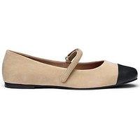 Hotter Sigrid Strap Mary Jane - Beige