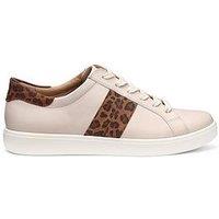 Hotter Switched Wide Fit Platform Trainer - White