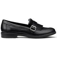 Hotter Fowey Wide Fit Loafer - Black