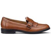 Hotter Fowey Wide Fit Loafer - Tan
