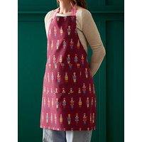 Catherine Lansfield 100% Cotton Christmas Nutcracker Apron