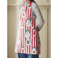 Catherine Lansfield 100% Cotton Christmas Vintage Stripe Apron