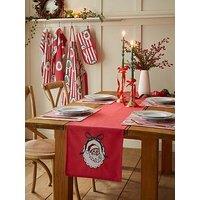 Catherine Lansfield Christmas Vintage Stripe Runner
