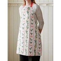 Catherine Lansfield 100% Cotton Christmas Holly Stripe Apron