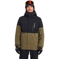 Quiksilver Mens Titano 10K Hooded High-Neck Ski Jacket - Green