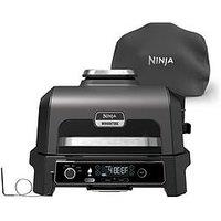 Ninja Woodfire Pro Xl Electric Bbq Grill & Smoker With Smart Cook System With Cover Og853Uk