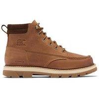 Sorel Mens Lark-47 Moc Toe Waterproof Boots - Brown